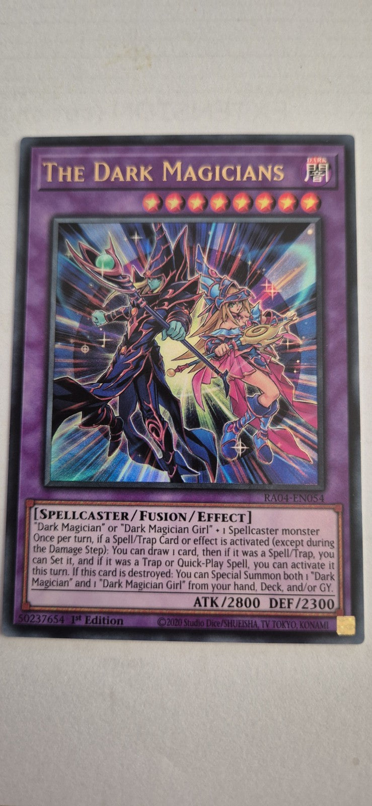 YUGIOH RA04-EN054 The Dark Magicians Ultra Rare 1st Edition NM