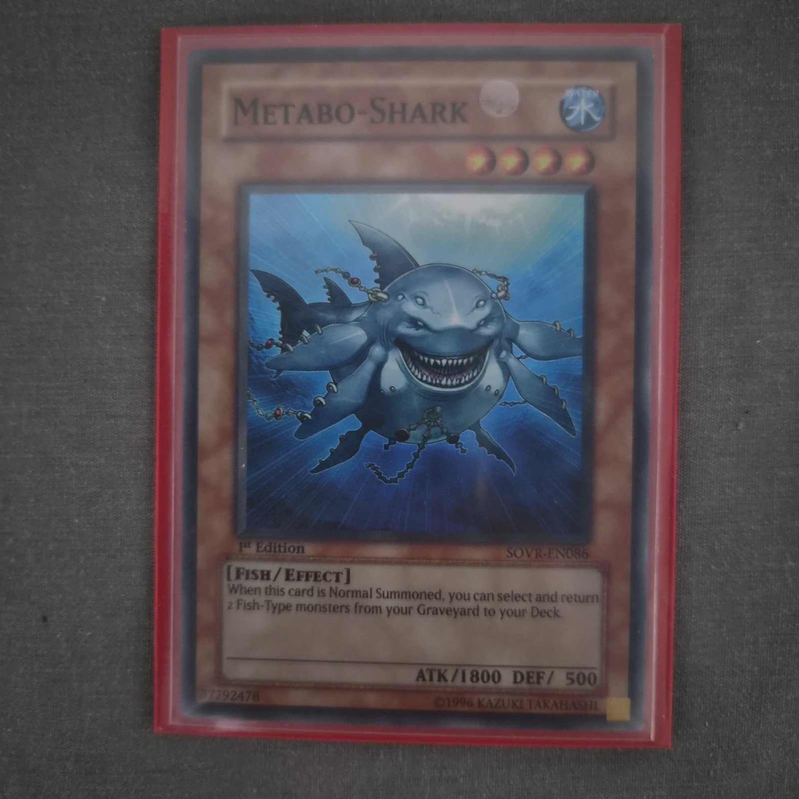 Metabo-Shark - SOVR-EN086 - Super Rare 1st Edition