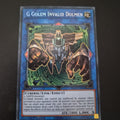 Yu-Gi-Oh! TCG G Golem Invalid Dolmen Battles of Legend: Crystal Revenge...