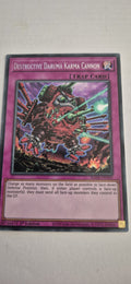 Yugioh - Destructive Daruma Karma Cannon - Secret Rare - RA04-EN103 - NM/M