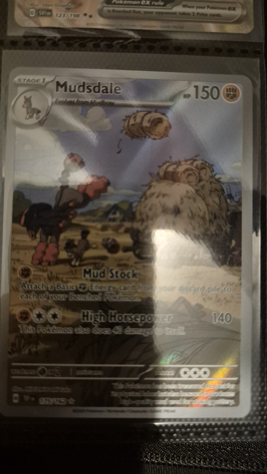 2024 Pokemon Mudsdale Temporal Forces #175/162