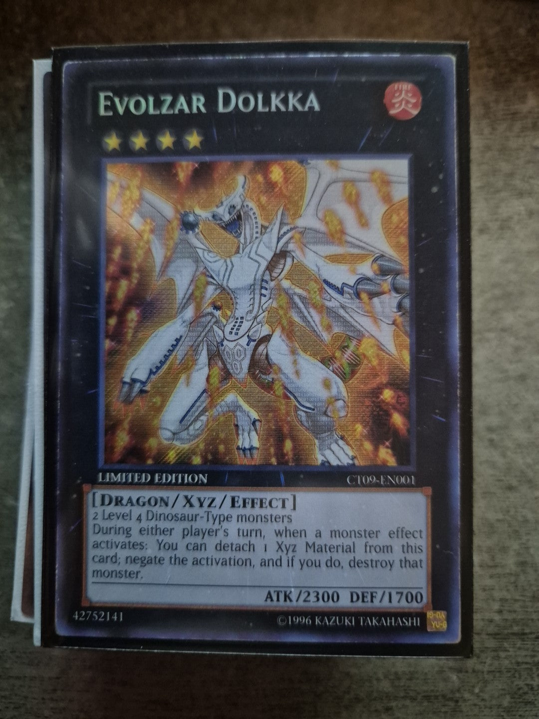YuGiOh Evolzar Dolkka Secret Rare CT09-EN001 LP