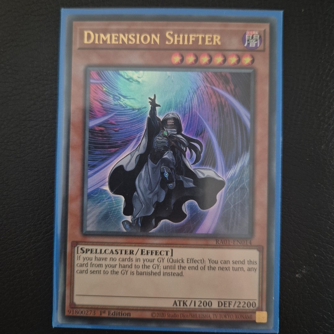 Yugioh Dimension Shifter RA01-EN014 Ultra Rare 1st Ed NM