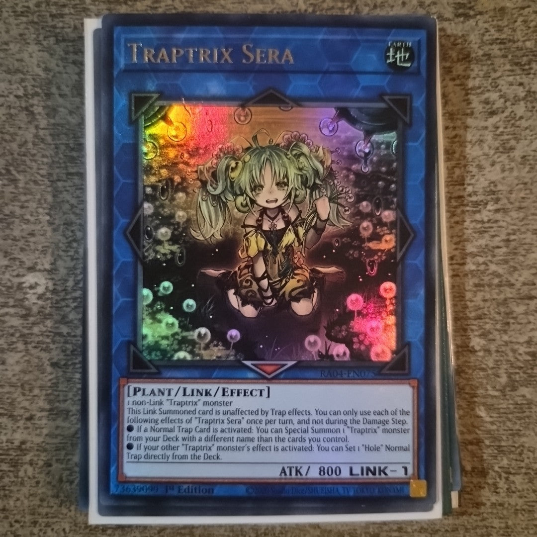 Traptrix Sera - RA04-EN075 - 1st Edition Ultra Rare Near Mint