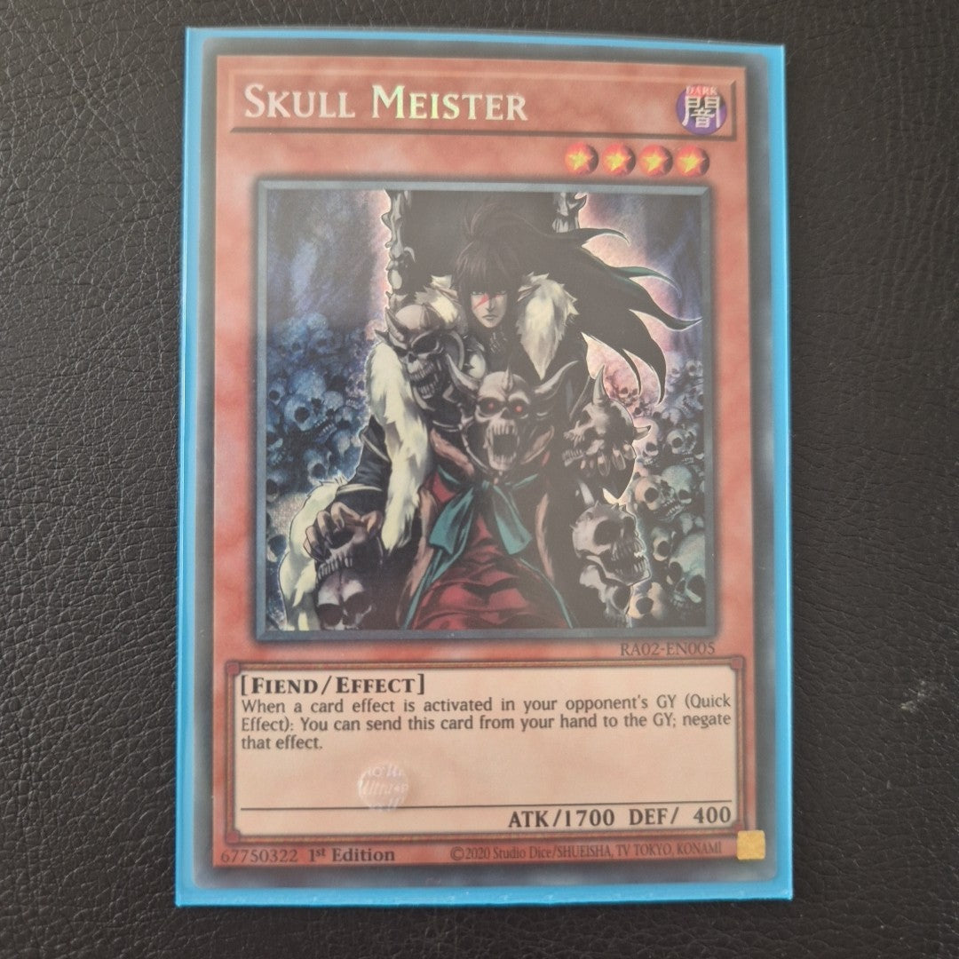 Skull Meister RA02-EN005 Secret Rare Yugioh Card