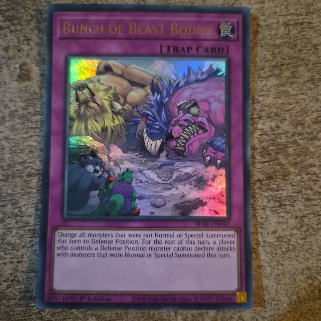 Bunch of Beast Bodies - BLTR-EN042 - Ultra Rare - 1st Edition - Yugioh