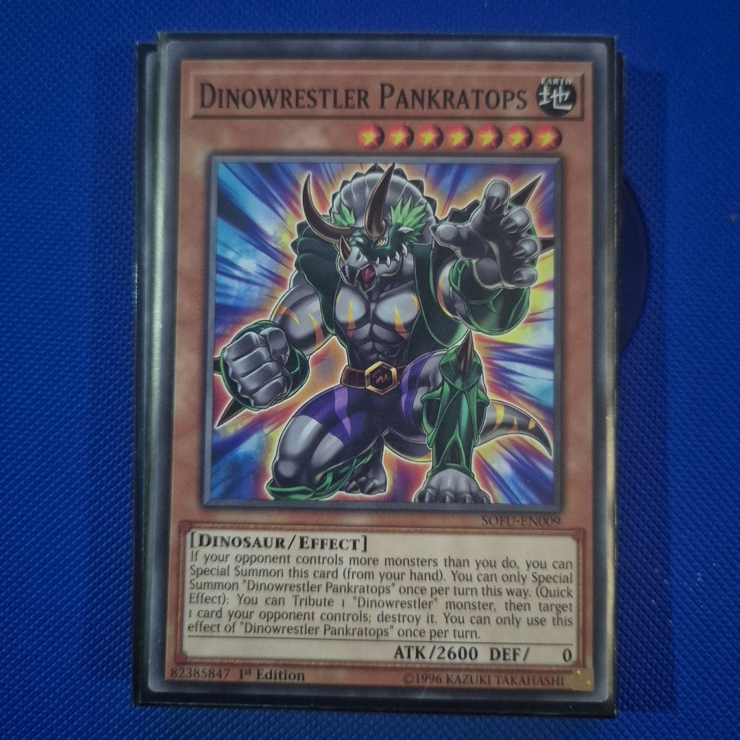 Dinowrestler Pankratops (SOFU-EN009) - Common - 1st Edition