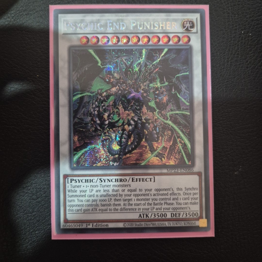 Yu-Gi-Oh! TCG Psychic End Punisher 25th Anniversary Tin: Dueling Heroes Mega...