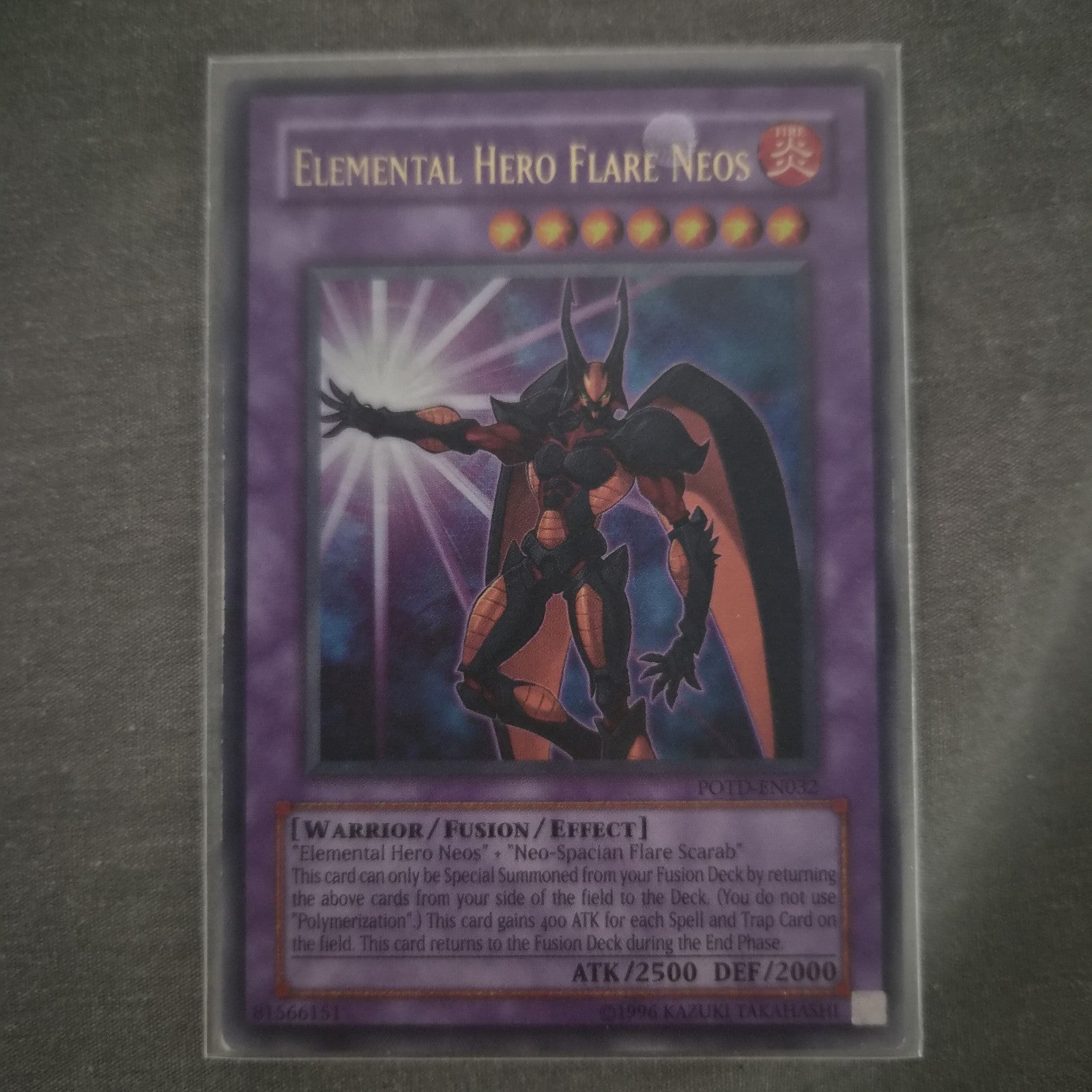 Elemental Hero Flare Neos - POTD-EN032 - Ultra Rare 1st Edition NM YuGiOh TCG