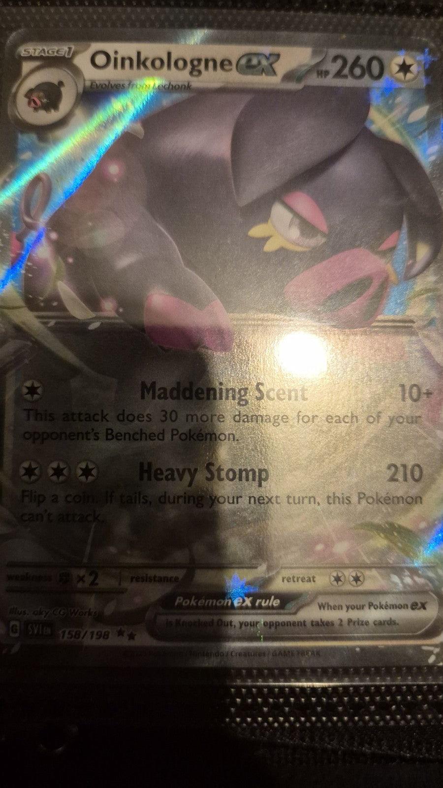 SV01: Scarlet & Violet Base Set Oinkologne ex #158/198
