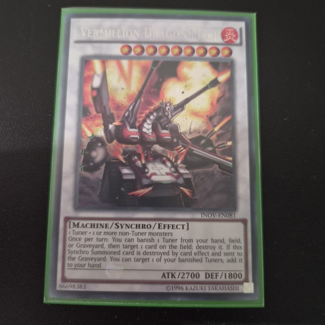 Vermillion Dragon Mech [INOV-EN081] Secret Rare Near Mint Unlimited