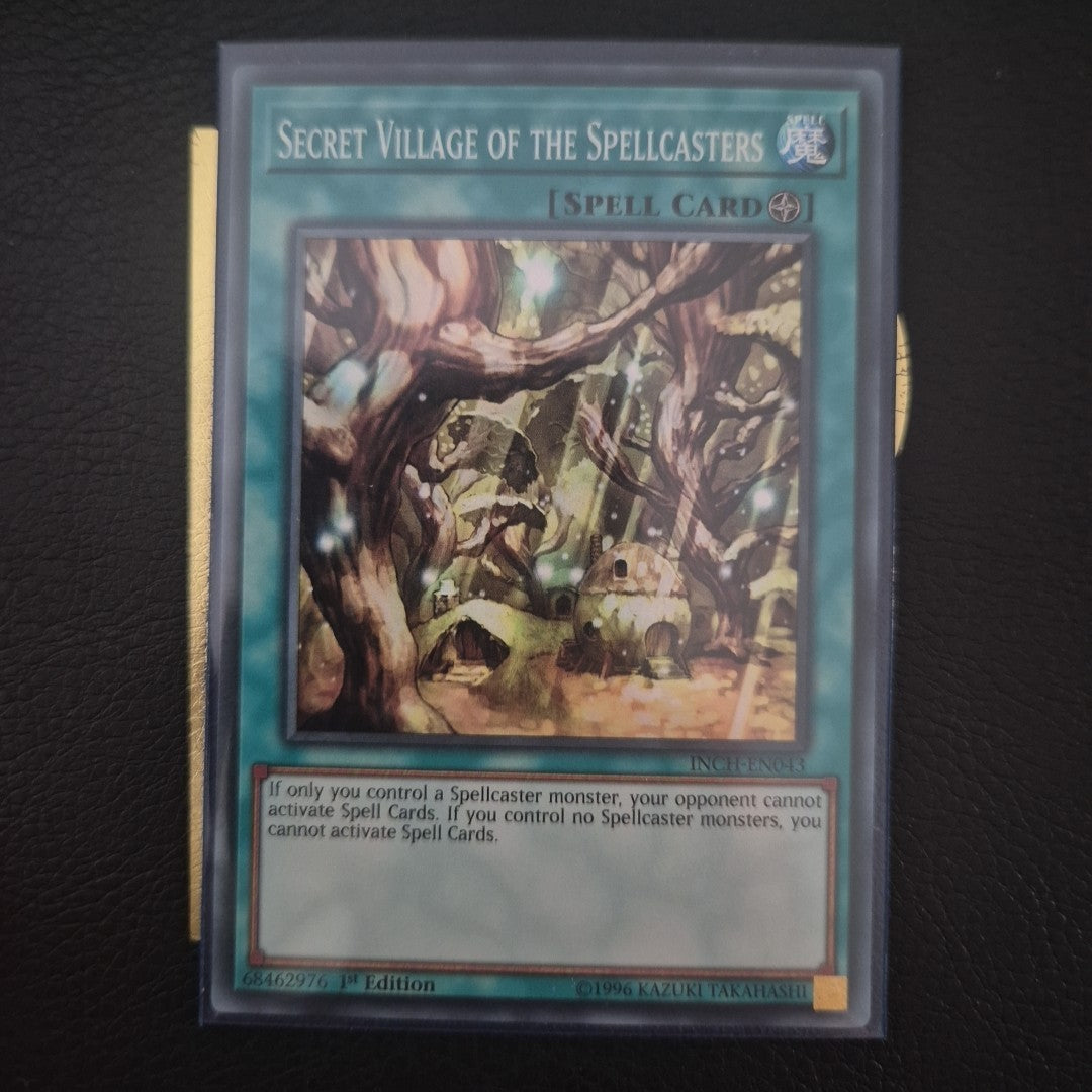 Secret Village of the Spellcasters INCH-EN043 Super Rare 1st ed nm