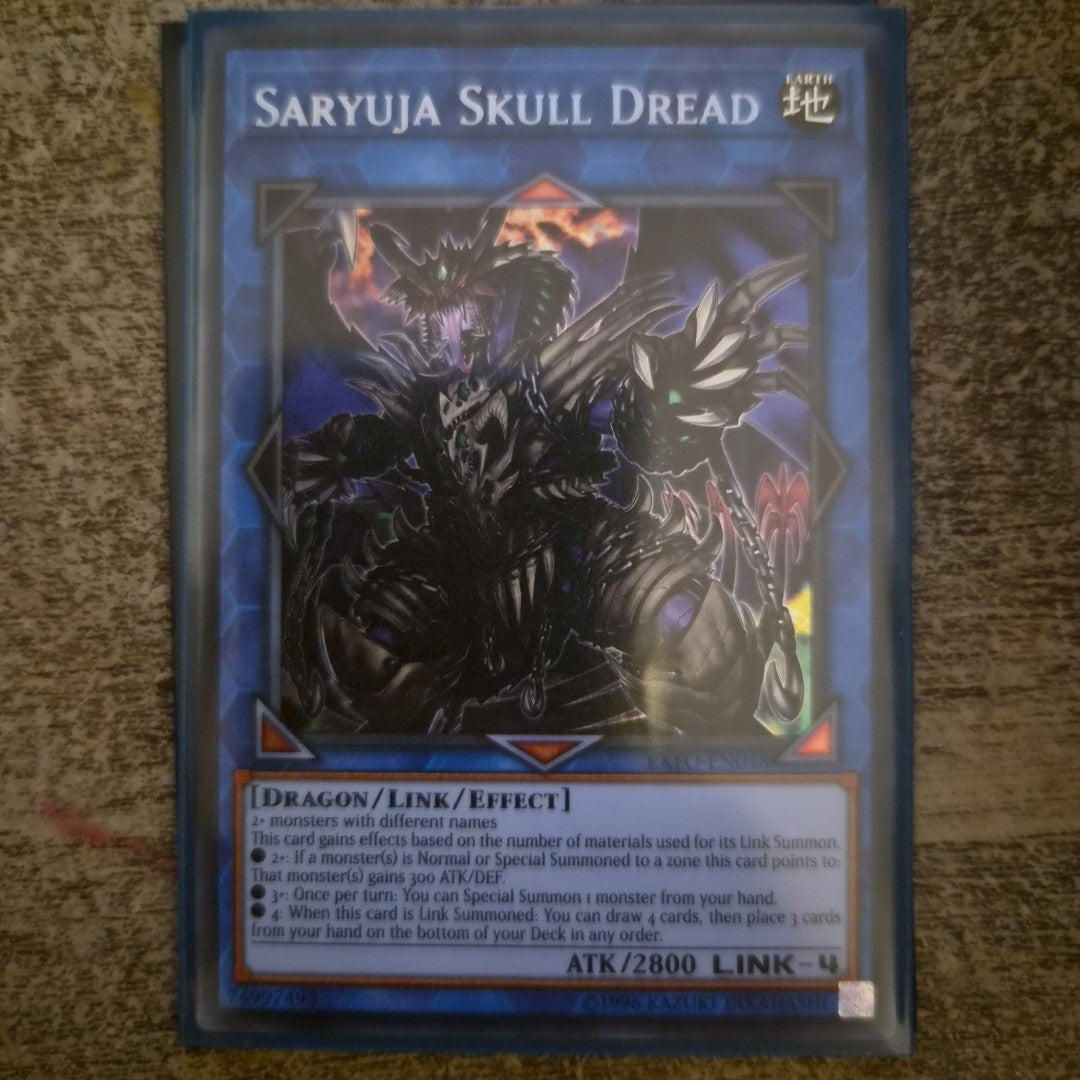 Saryuja Skull Dread EXFO-EN048 1st Edition Secret Rare NM Yugioh