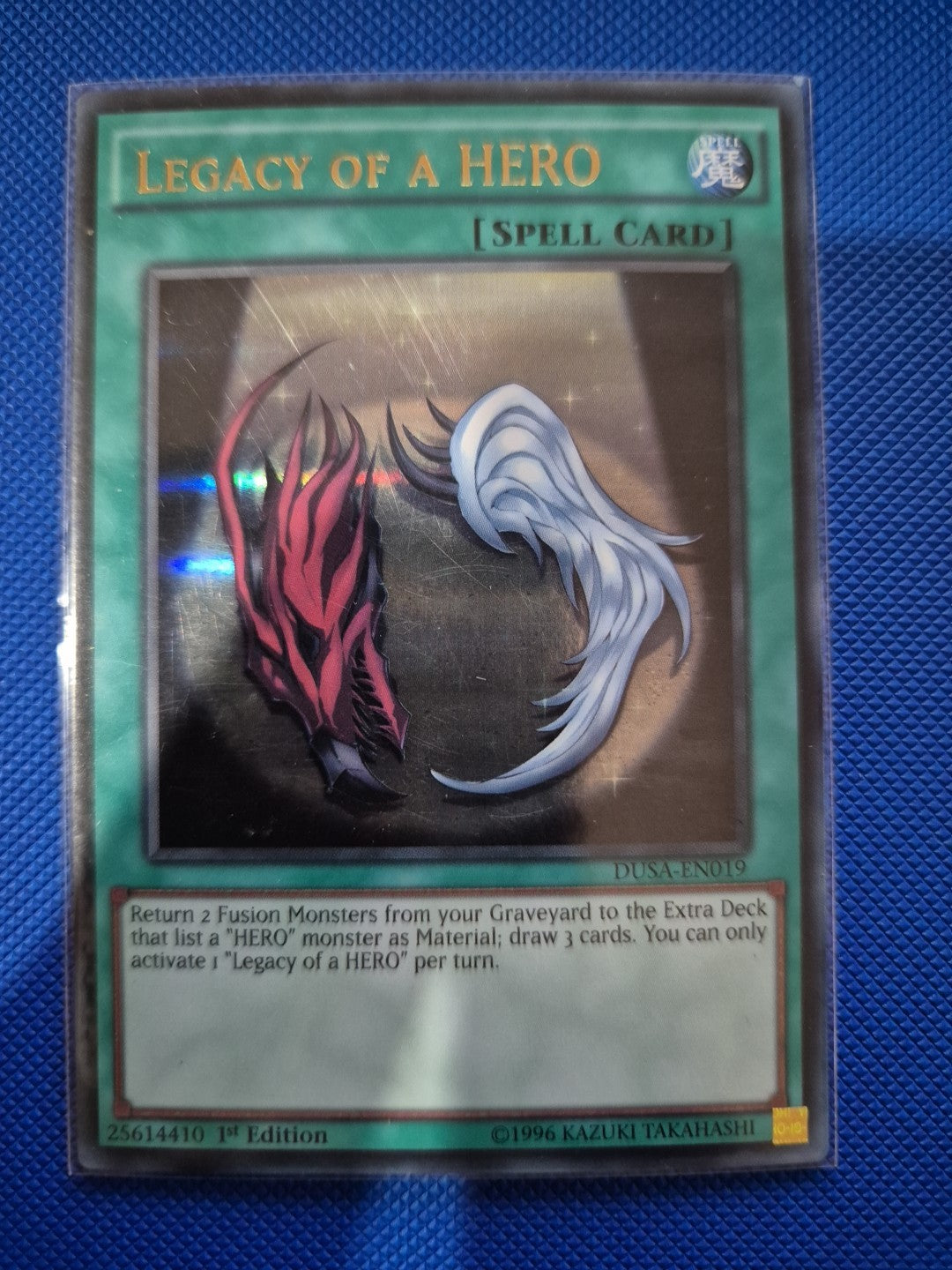 Yugioh | Legacy of a HERO - DUSA-EN019 - Ultra Rare - 1st Edition NM