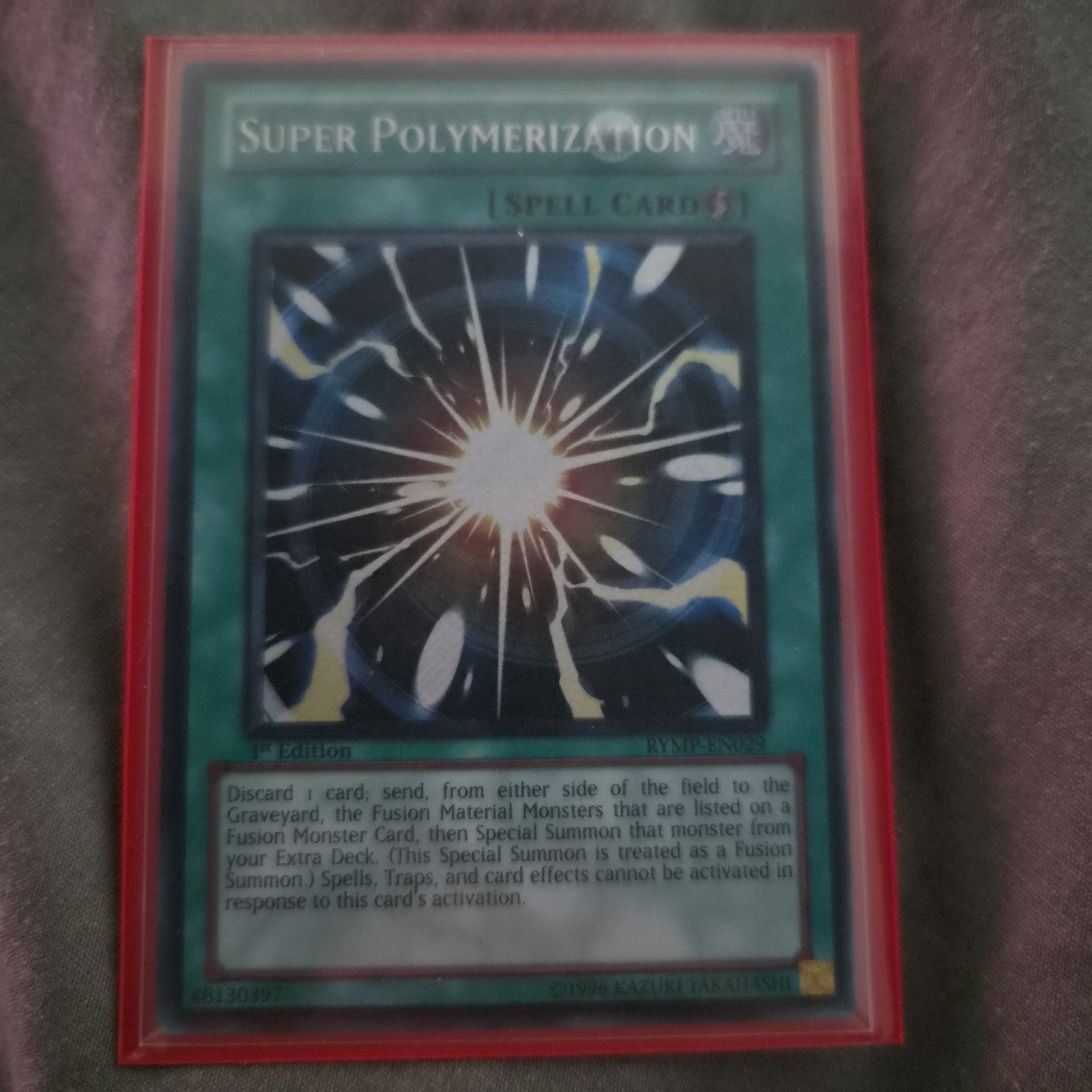 Super Polymerization - RYMP-EN029 - Secret Rare -  1st Edition - Yugioh