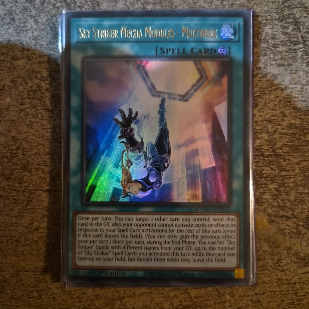 Yugioh Sky Striker Mecha Modules - Multirole MAMA-EN012 Ultra Rare 1st Ed NM