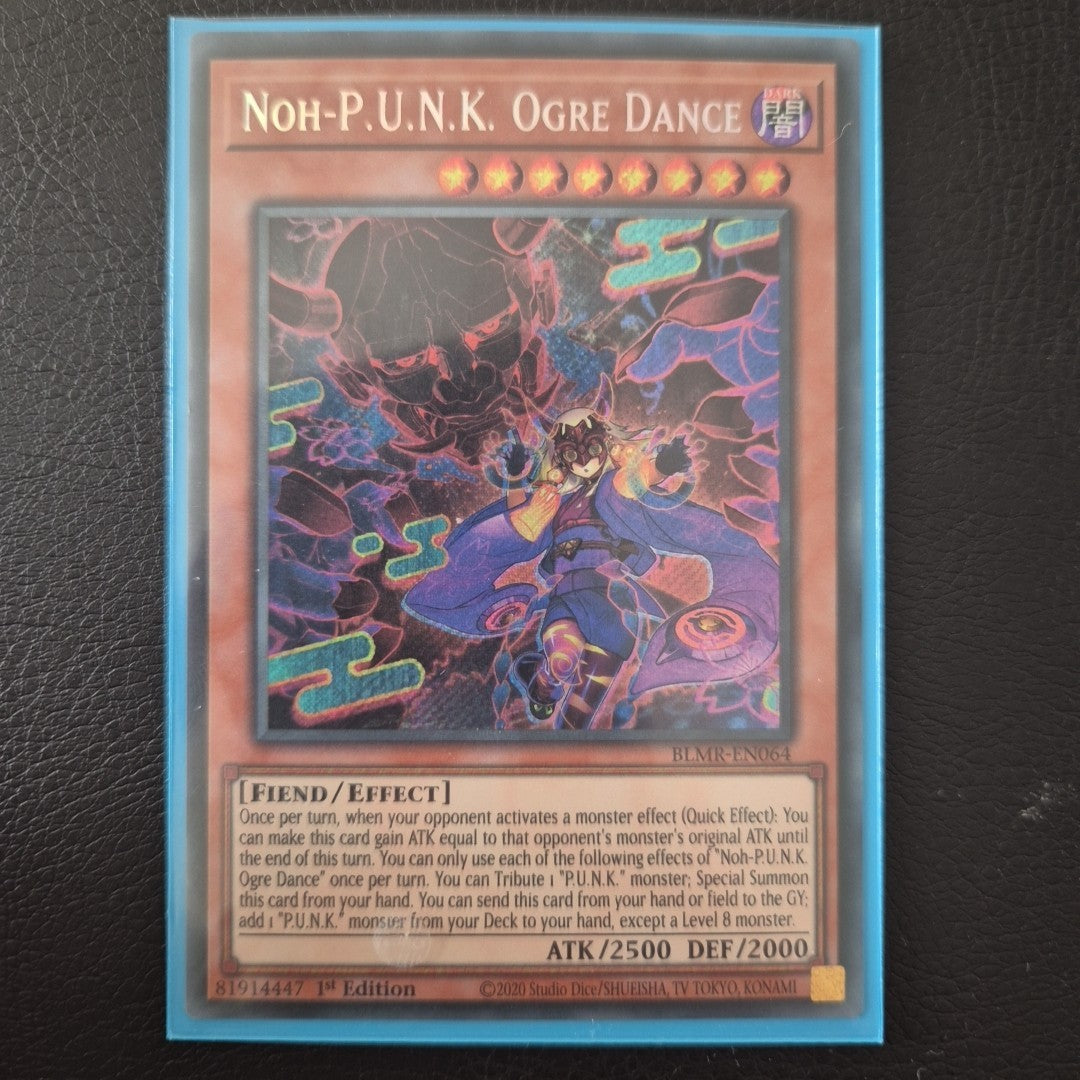 Noh-p.u.n.k. Ogre Dance - Blmr-en064 - Secret Rare 1st Edition 2020