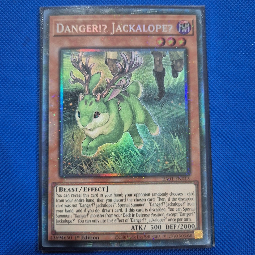 Danger!? Jackalope? - RA01-EN013 - Collector's Rare - Yugioh