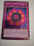 Ring of Destruction RA04-EN119 1st Edition Platinum Secret Rare Yu-Gi-Oh