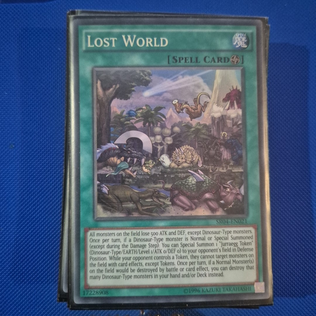 Lost World - SR04-EN021 - Super Rare - 1st Edition Yugioh
