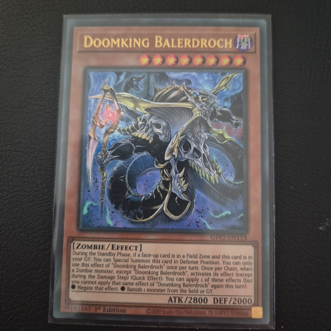 Doomking Balerdroch - GFP2-EN113 - Ultra Rare  - 1st Edition Yugioh