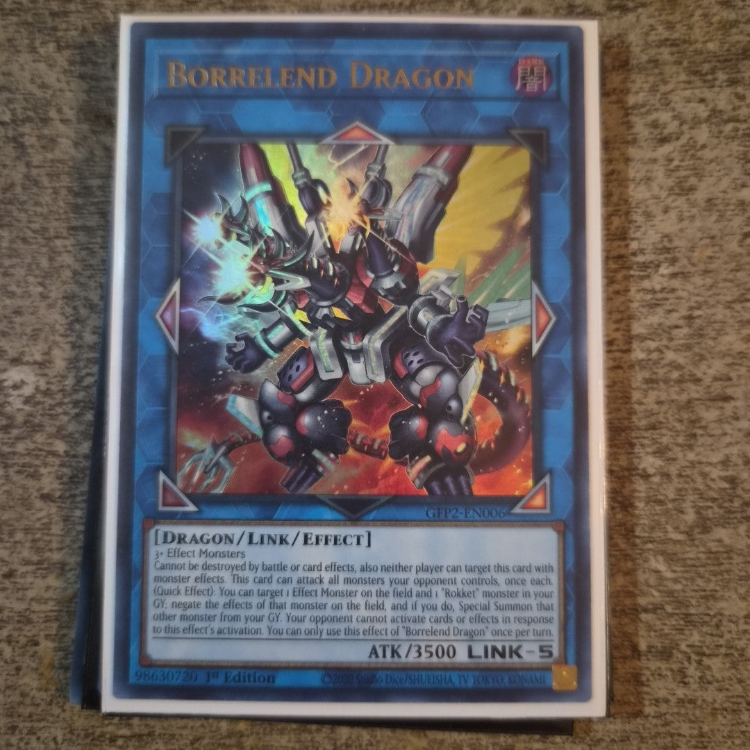Borrelend Dragon - GFP2-EN006 - Ultra Rare - 1st Edition - Yugioh