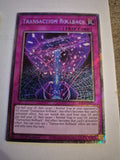 Yugioh - Transaction Rollback - Collectors Rare - RA04-EN105 - 1st Edition - NM