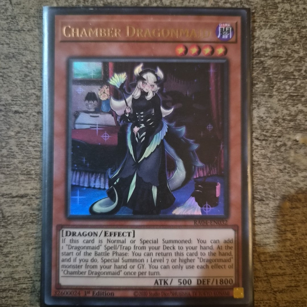 Chamber Dragonmaid - RA04-EN032 - Ultra Rare - Yugioh TCG