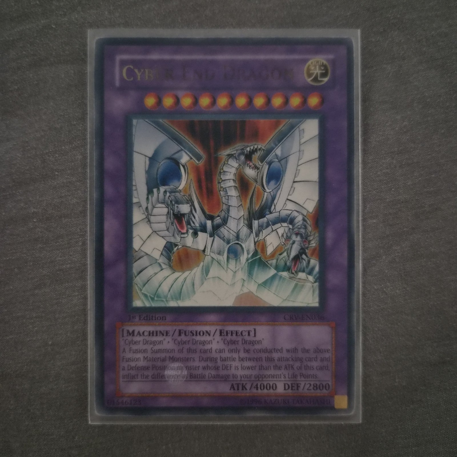 Cyber End Dragon CRV-EN036 Yu-Gi-Oh! Cybernetic Revolution 1st Ed Ultra Rare LP