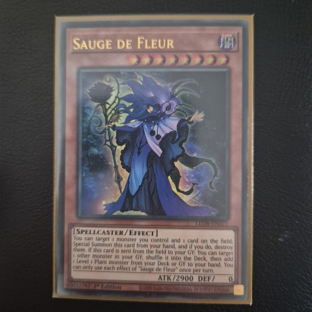 Sauge de Fleur - LED8-EN021 - Ultra Rare - 1st Edition - Yugioh