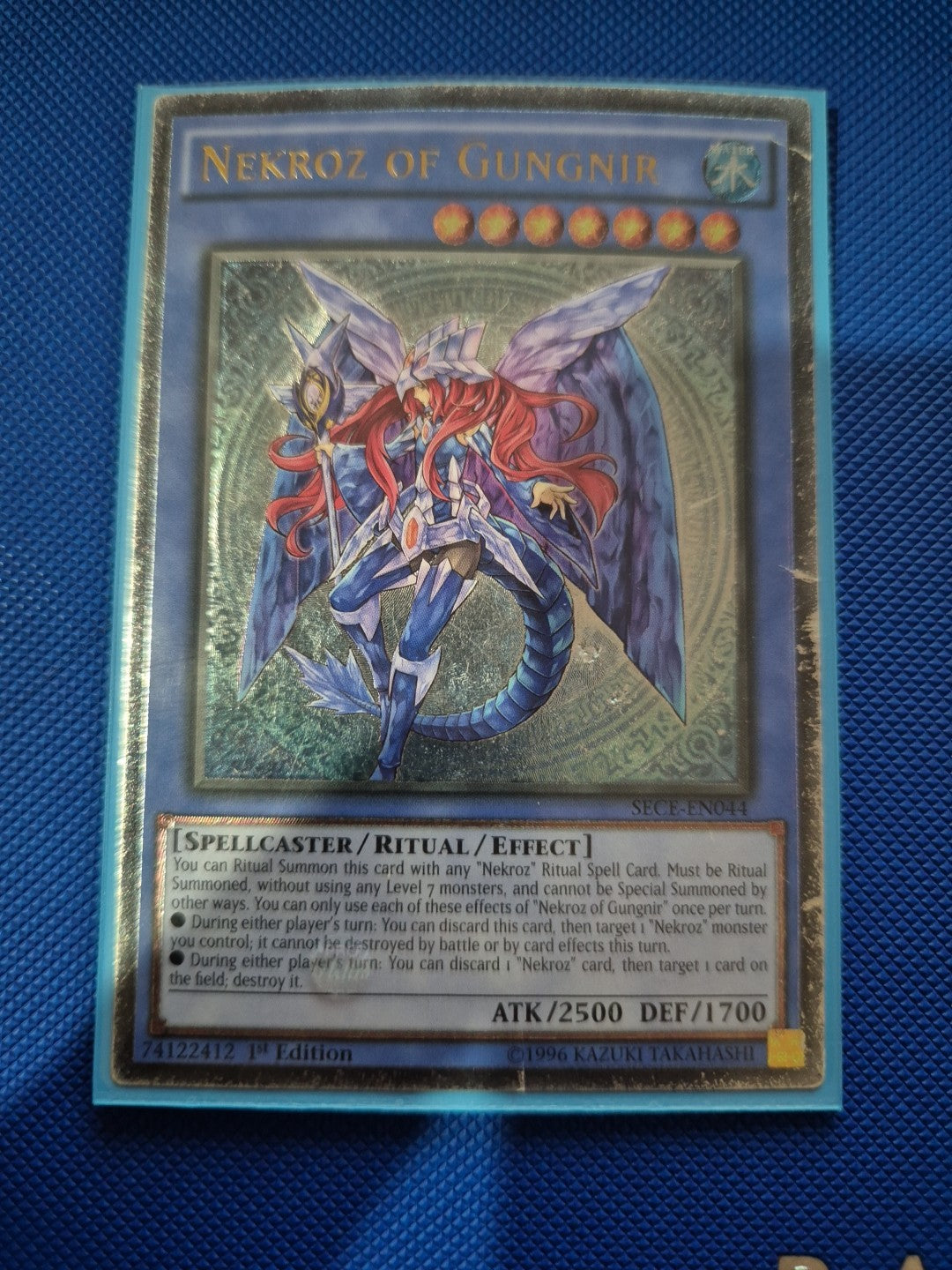 Yu-Gi-Oh Nekroz of Gungnir 1st Edition Ultimate Rare SECE-EN044