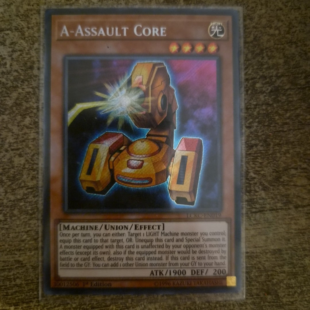 A-Assault Core LCKC-EN019 Secret Rare YuGiOh TCG Card