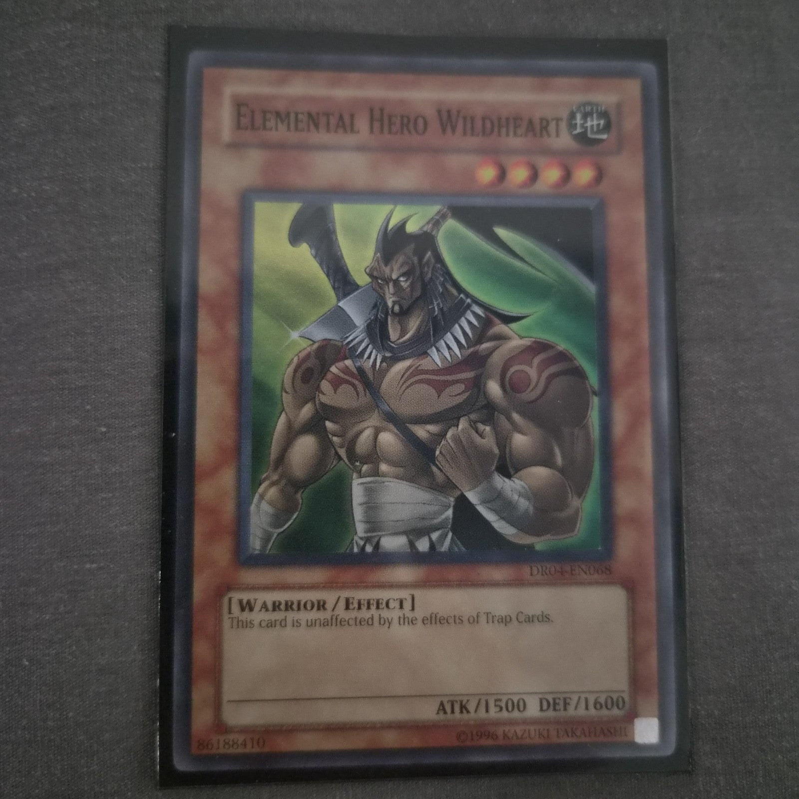 Yu-Gi-Oh! TCG Elemental Hero Wildheart Dark Revelation Volume 4 DR04-EN068...
