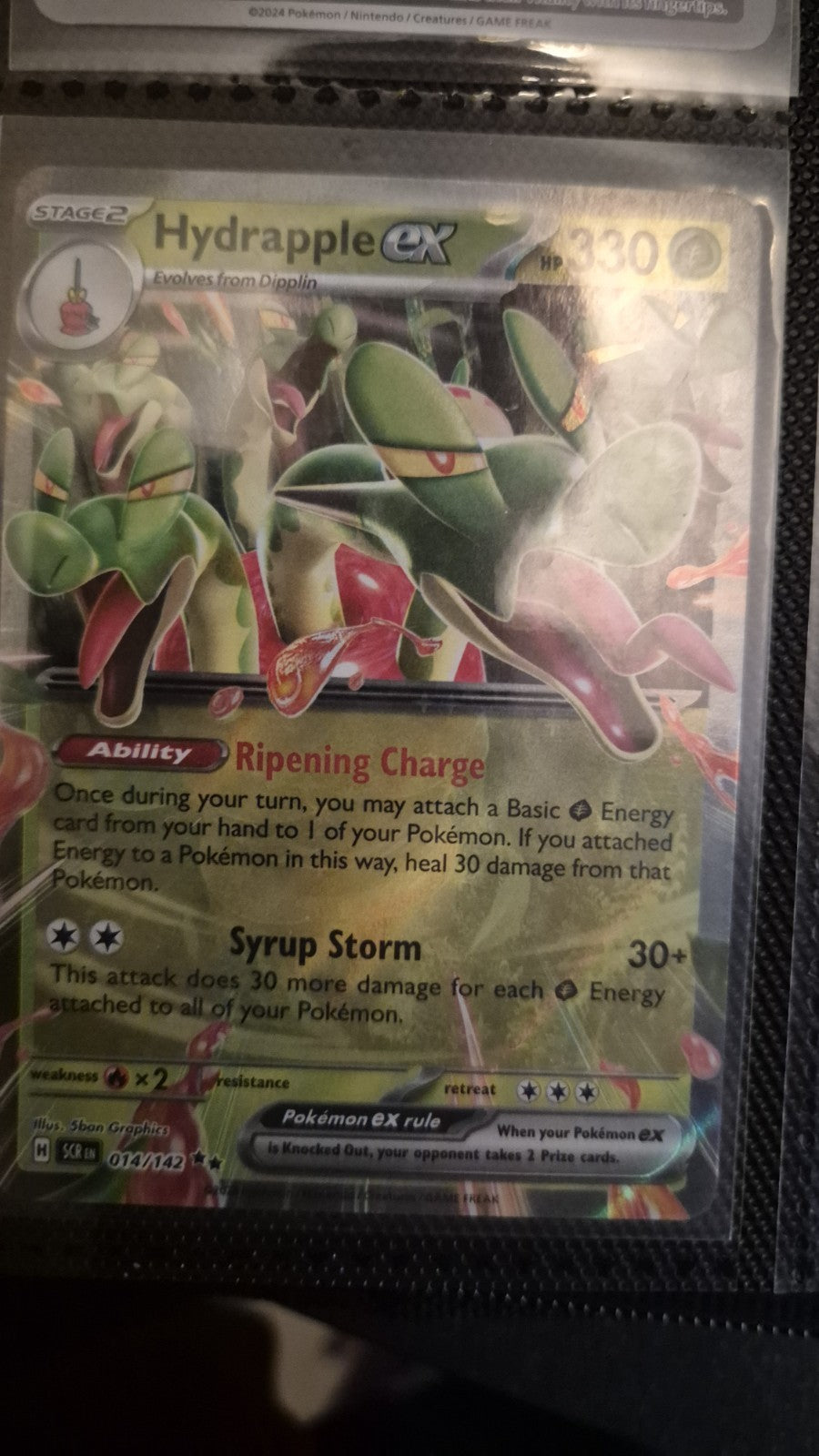 Hydrapple ex 011/131 (Double Rare) Prismatic Evolutions Near Mint