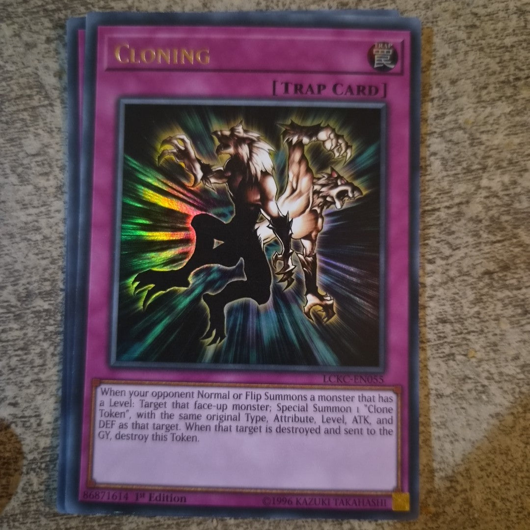 Cloning - LCKC-EN055 - Ultra Rare 1st Edition