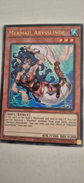 Mermail Abysslinde RA04-EN011 Ultra Rare 1st Edition YuGiOh TCG Card