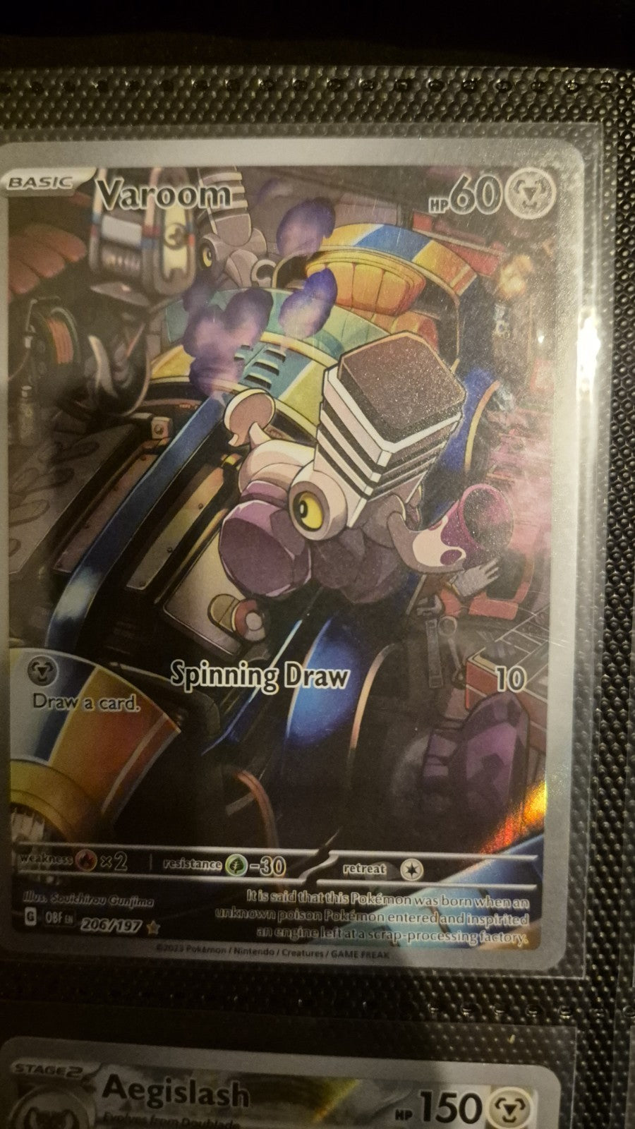 Varoom 206/197 Sv03: Obsidian Flames Holo