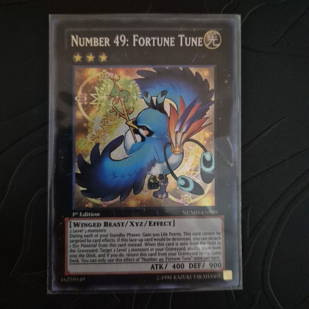 Yu-Gi-Oh! TCG Number 49: Fortune Tune Number Hunters NUMH-EN029 1st Edition...
