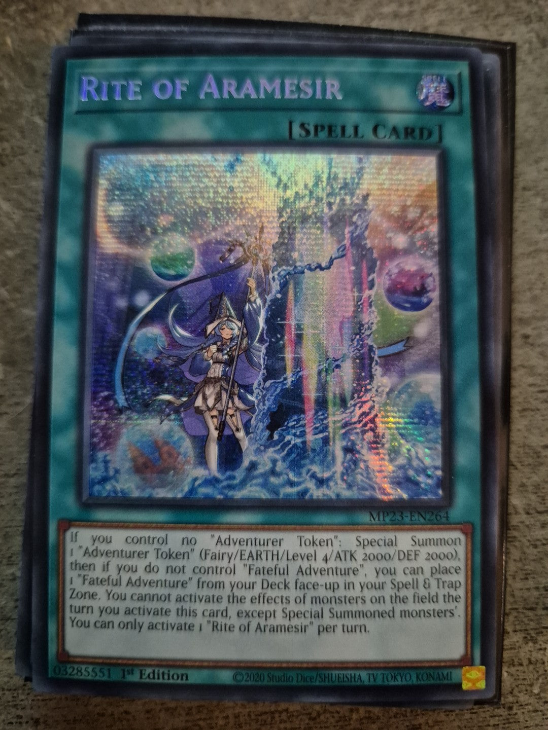 Yugioh Rite of Aramesir MP23-EN264 Secret Rare 1st Ed NM