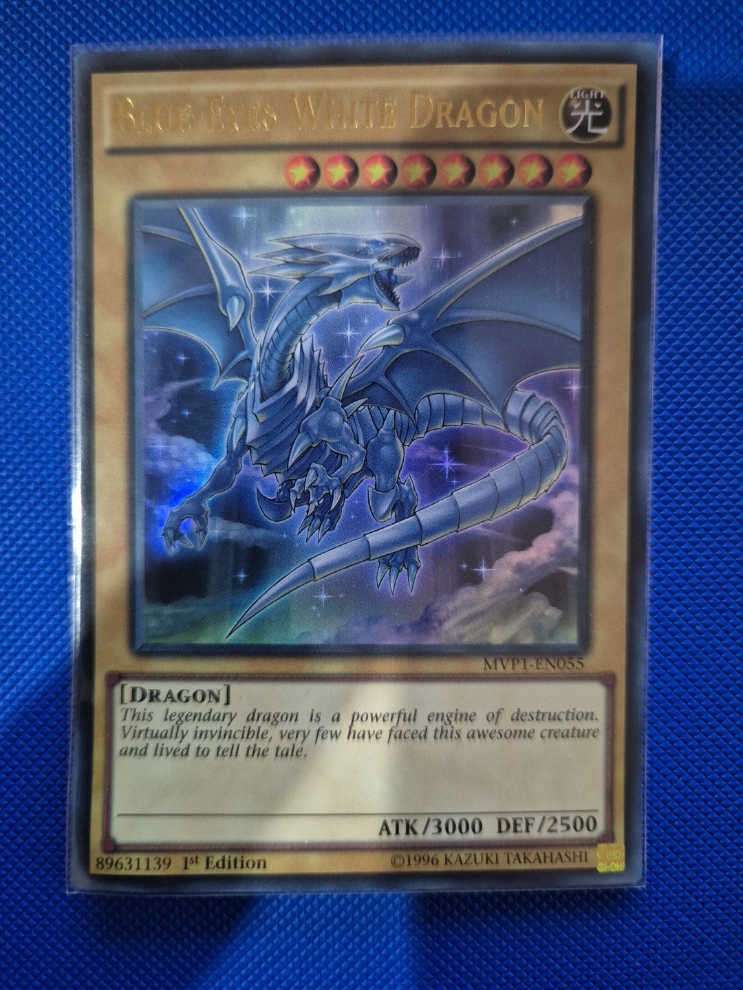 Blue-Eyes White Dragon MVP1-EN055 Ultra Rare 1st Edition