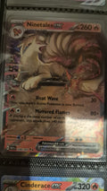 Ninetales ex 038/165 Scarlet & Violet 151 Double Rare NM Pokemon Card