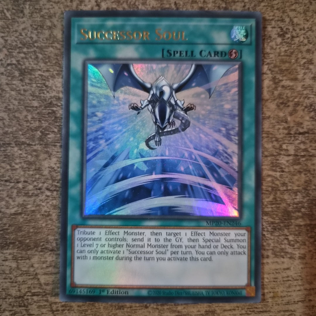 Successor Soul - MP20-EN246 - Ultra Rare  - 1st Edition   - Yugioh