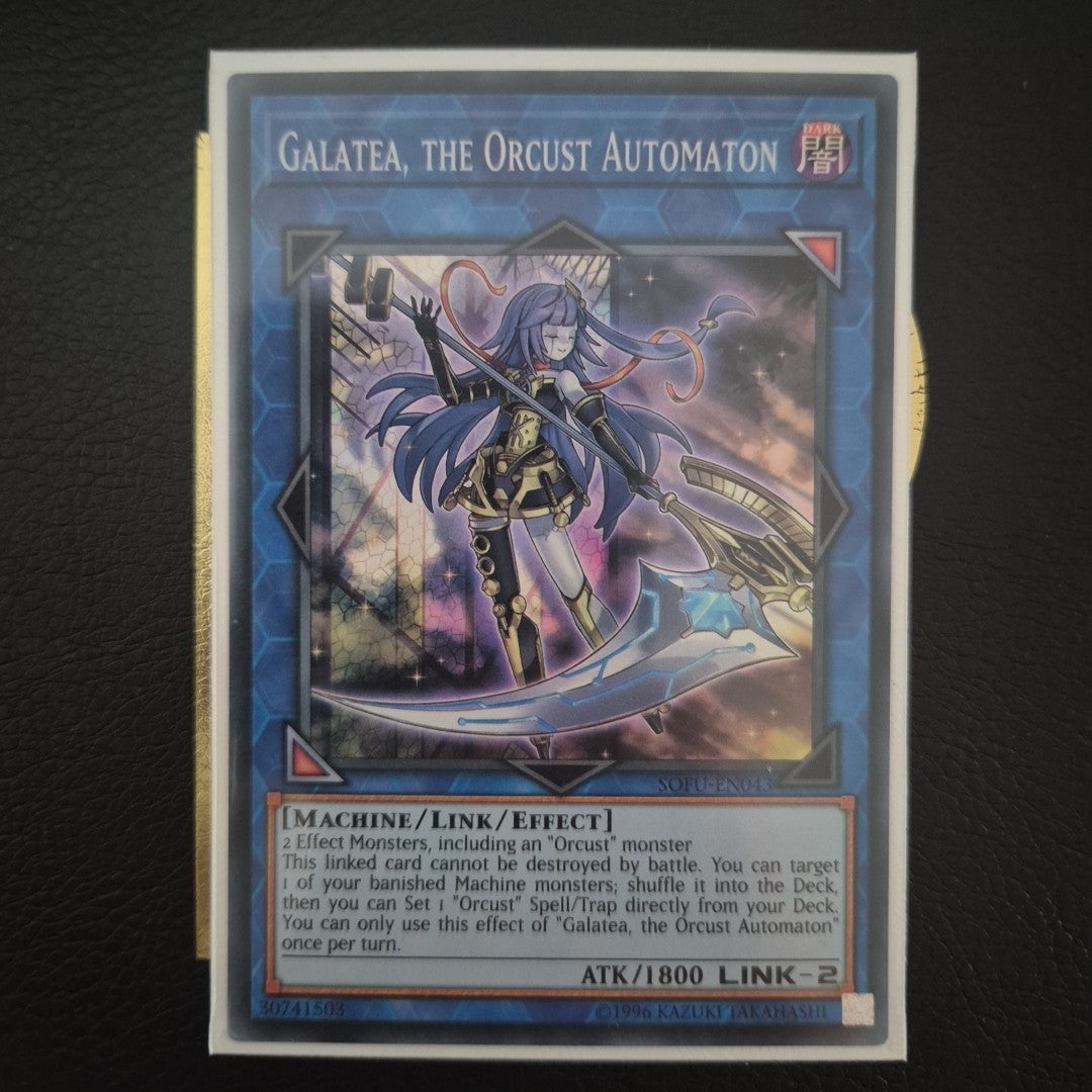 Galatea, the Orcust Automaton - SOFU-EN043 - Super Rare 1st Edition Yugioh - NM