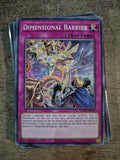 Dimensional Barrier SDAZ-EN039 1st Edition YuGiOh TCG Card