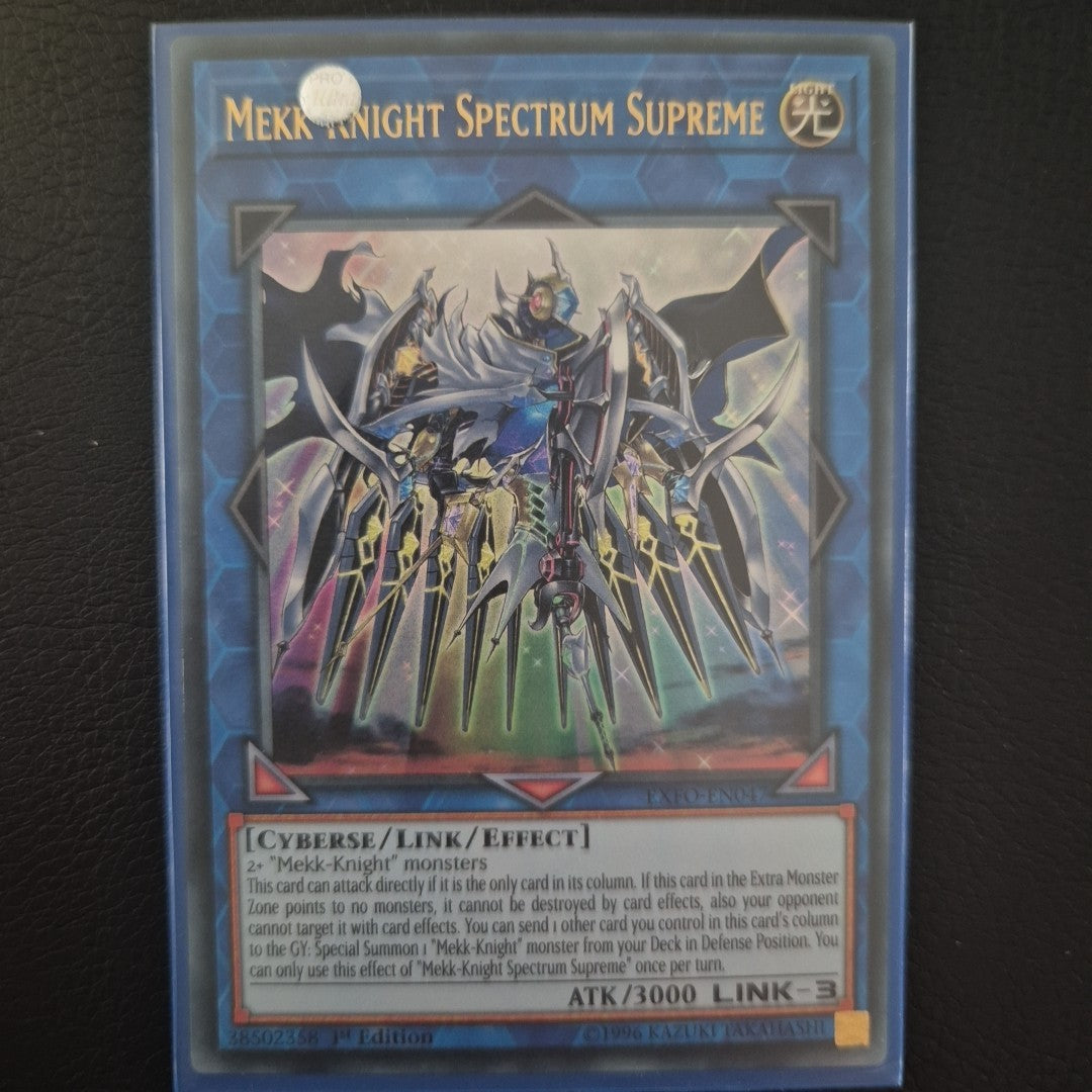 Yu-Gi-Oh! TCG Mekk-Knight Spectrum Supreme Extreme Force EXFO-EN047 1st Edition