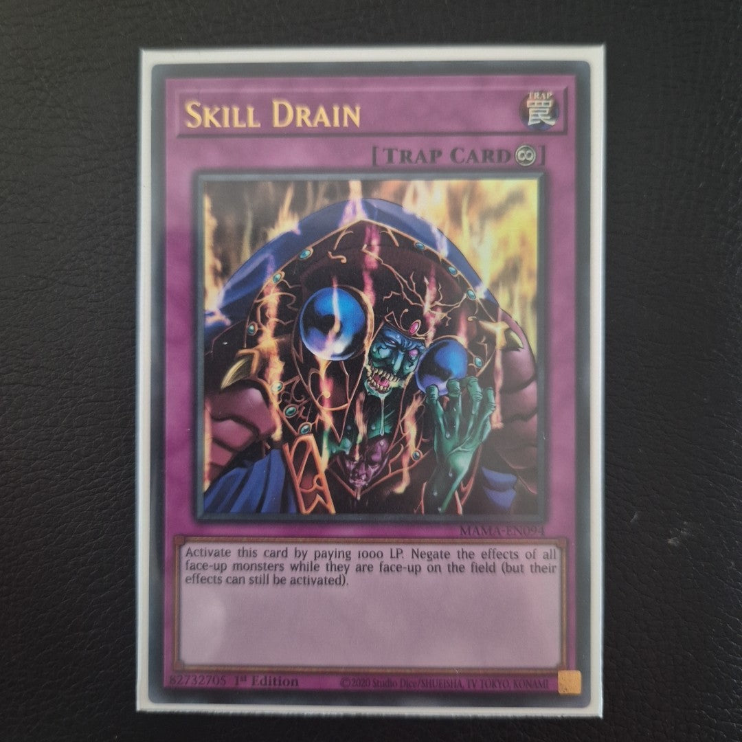 Skill Drain - MAMA-EN094 - Ultra Rare - 1st Edition Yugioh