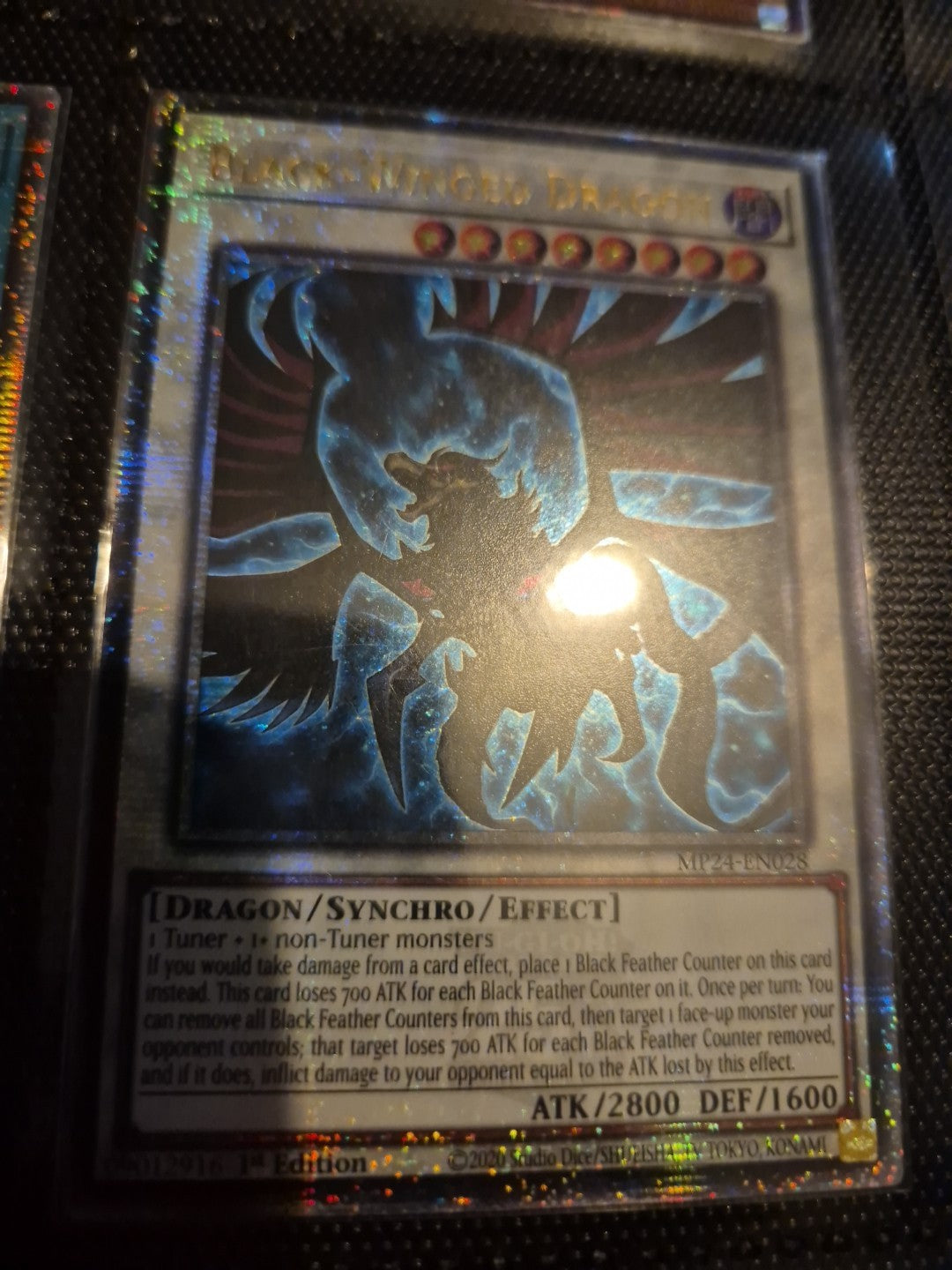 Black-Winged Dragon - MP24-EN028 - Quarter Century Secret Rare 1st Edition