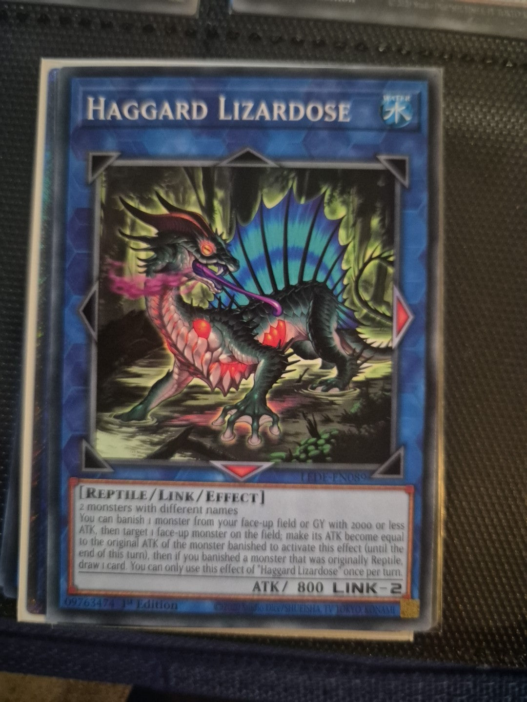 Haggard Lizardose LEDE-EN089 1st Edition YuGiOh TCG Card