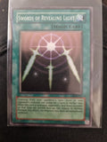 V LP Yugioh SWORDS OF REVEALING LIGHT Super Holo LOB-101