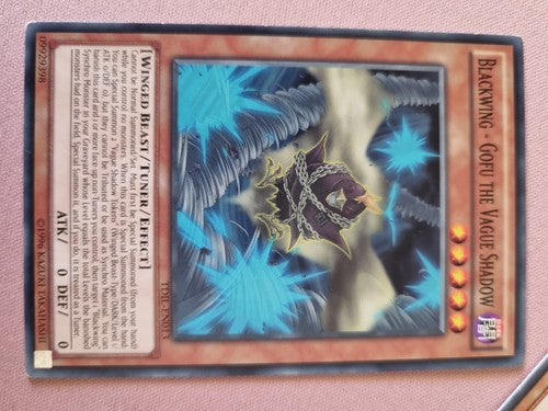 Blackwing - Gofu the Vague Shadow - TDIL-EN013 - Common - Yugioh